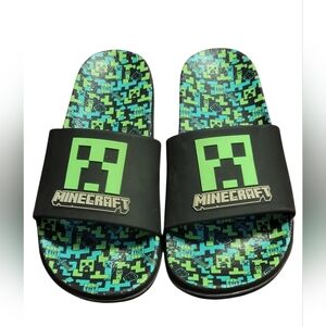 Minecraft Creeper Sandals Size 2-3